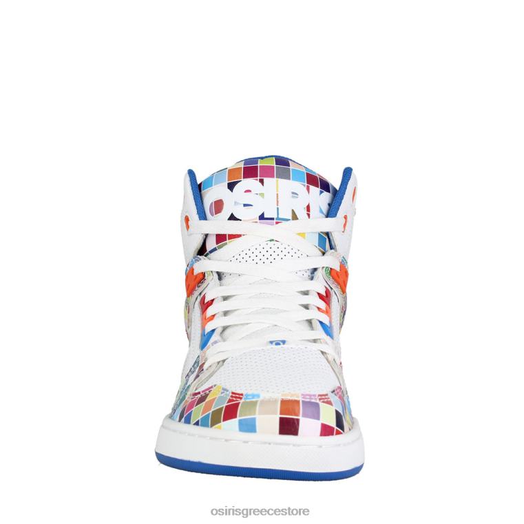 γρ Osiris για άνδρες και γυναίκες nyc 83 clk λευκό/μωσαϊκό 2FH4219 παπούτσι